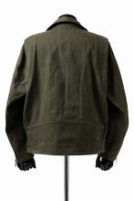 画像をギャラリービューアに読み込む, READYMADE MOTORCYCLE JACKET (GREEN #B)