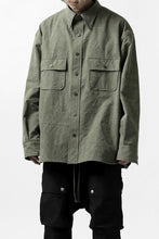 画像をギャラリービューアに読み込む, READYMADE OVERSIZE SHIRT (KHAKI GREEN #A)