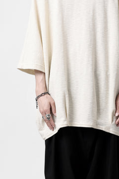 画像をギャラリービューアに読み込む, A.F ARTEFACT x LOOM exclusive DOLMAN LOOSEY TOPS / ORGANIC SURF KNIT COTTON (IVORY)