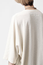 画像をギャラリービューアに読み込む, A.F ARTEFACT x LOOM exclusive DOLMAN LOOSEY TOPS / ORGANIC SURF KNIT COTTON (IVORY)