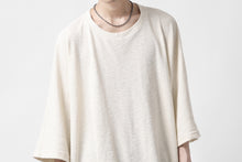 画像をギャラリービューアに読み込む, A.F ARTEFACT x LOOM exclusive DOLMAN LOOSEY TOPS / ORGANIC SURF KNIT COTTON (IVORY)