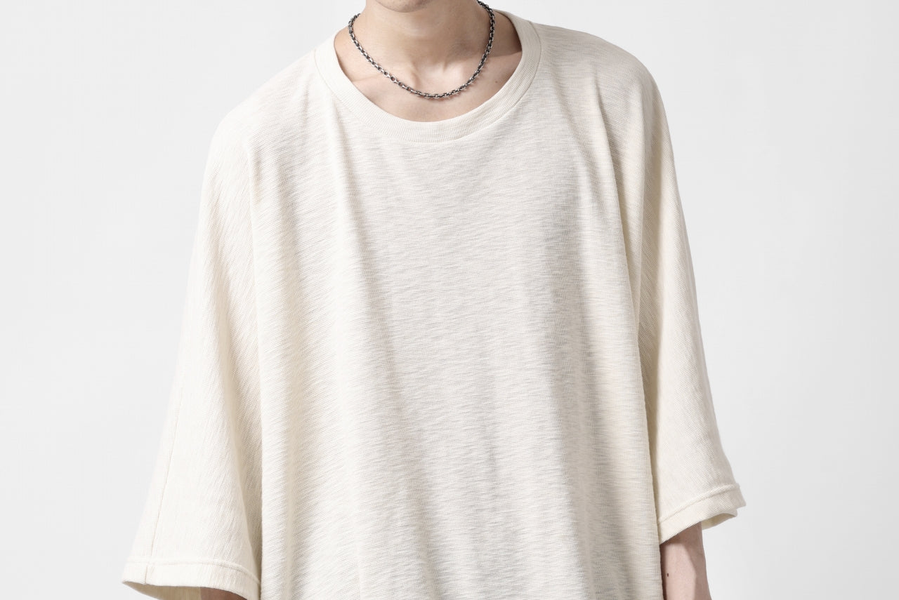 A.F ARTEFACT x LOOM exclusive DOLMAN LOOSEY TOPS / ORGANIC SURF KNIT COTTON (IVORY)