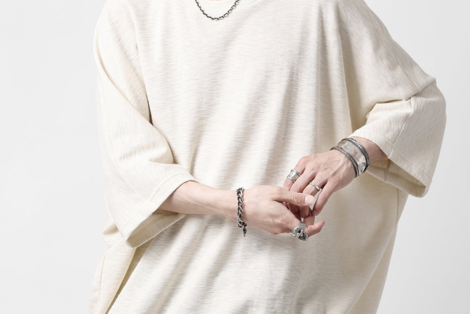 画像をギャラリービューアに読み込む, A.F ARTEFACT x LOOM exclusive DOLMAN LOOSEY TOPS / ORGANIC SURF KNIT COTTON (IVORY)