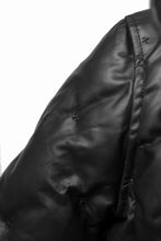 画像をギャラリービューアに読み込む, BACKLASH THE LINE exclusive HOODED DOWN JACKET / GUIDI CALF + POLISH WHITE GOOSE (BLACK)