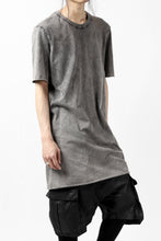 画像をギャラリービューアに読み込む, 11 BY BORIS BIDJAN SABERI SHORT SLEEVE TEE &quot;T-S1B-F-1101&quot; (ACID GREY)