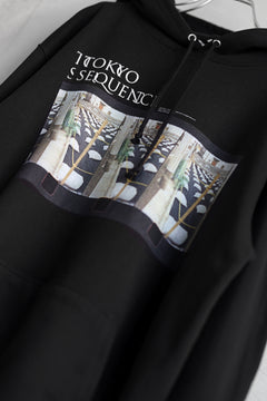 Load image into Gallery viewer, TOKYO SEQUENCE SWEAT HOODIE / PH2 (BLACK)