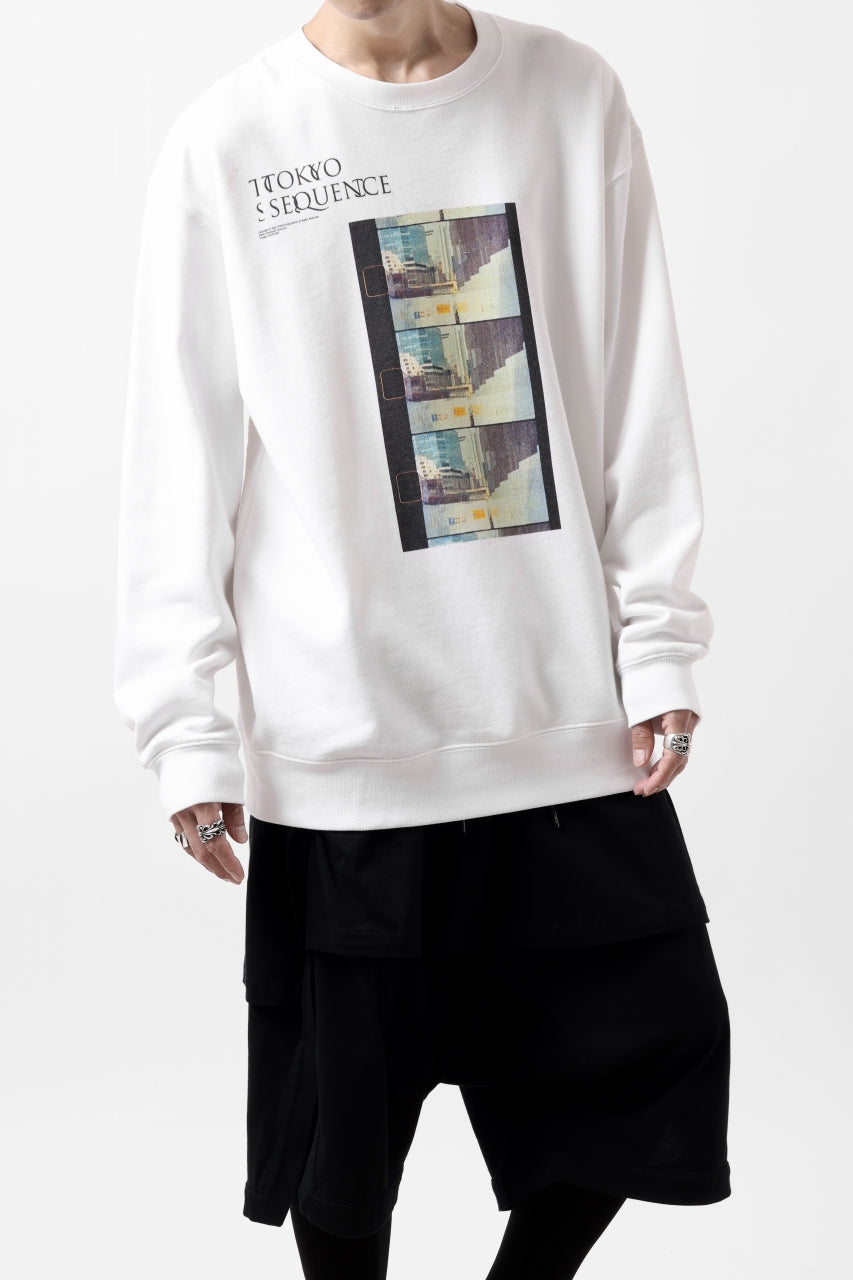 TOKYO SEQUENCE SWEAT TOP / PH4 (WHITE)