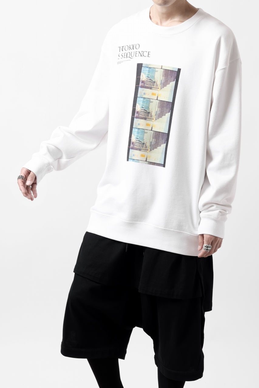 TOKYO SEQUENCE SWEAT TOP / PH4 (WHITE)