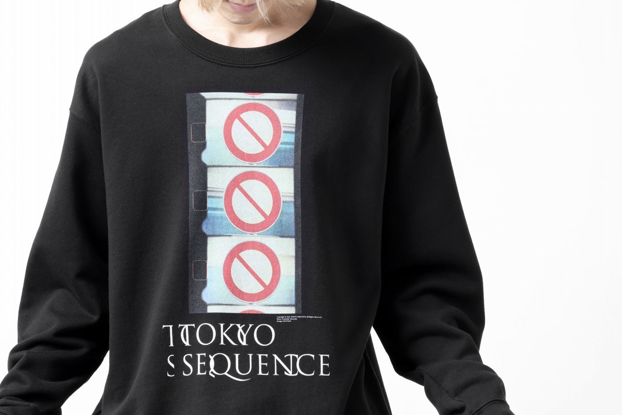 TOKYO SEQUENCE SWEAT TOP / PH3 (BLACK)
