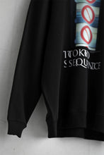 Load image into Gallery viewer, TOKYO SEQUENCE SWEAT TOP / PH3 (BLACK)