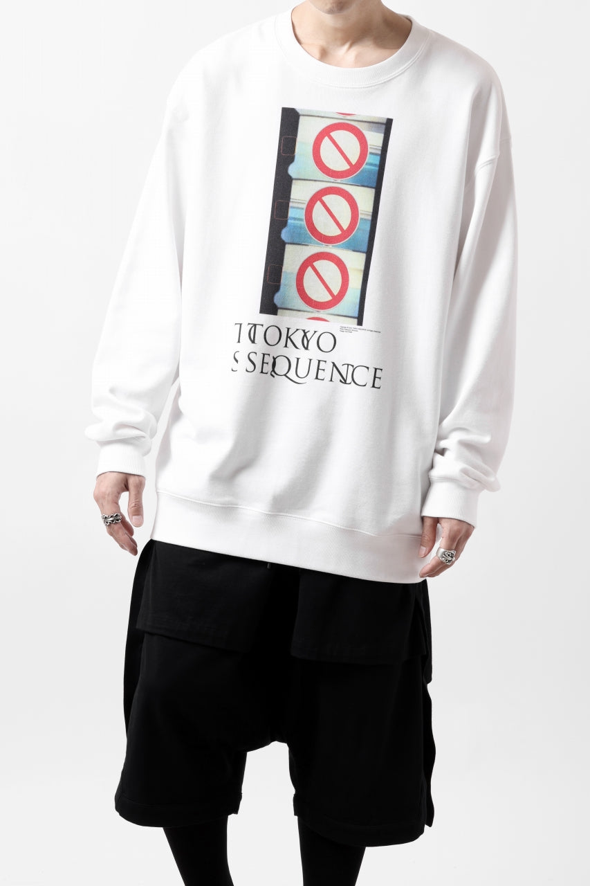 TOKYO SEQUENCE SWEAT TOP / PH3 (WHITE)