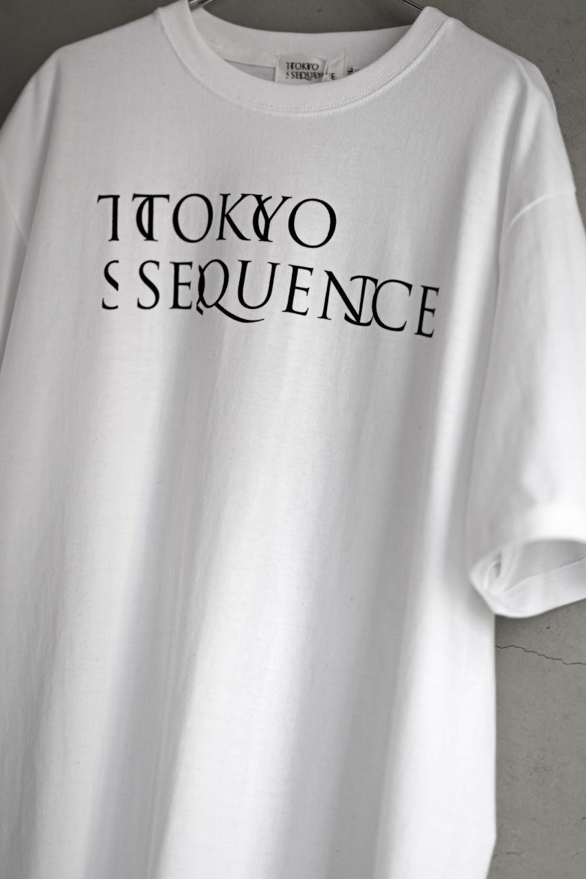 TOKYO SEQUENCE SHORT SLEEVE TEE / LOGO (WHITE)