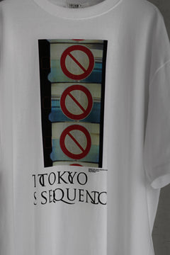 Load image into Gallery viewer, TOKYO SEQUENCE SHORT SLEEVE TEE / PH3 (WHITE)