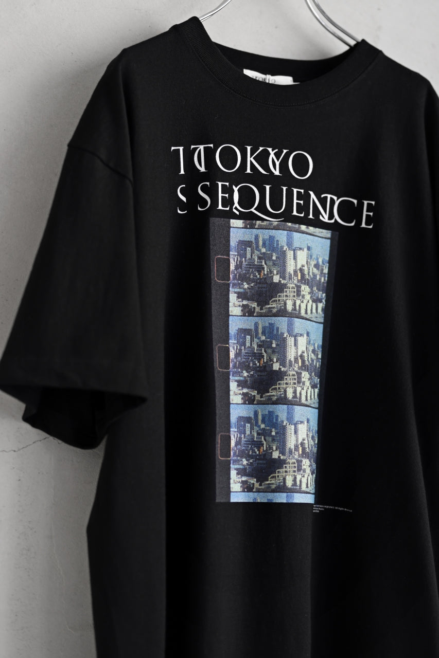 TOKYO SEQUENCE PH5 LOOPWHEEL TEE (BLACK)