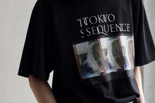 画像をギャラリービューアに読み込む, TOKYO SEQUENCE PH1 LOOPWHEEL TEE (BLACK)
