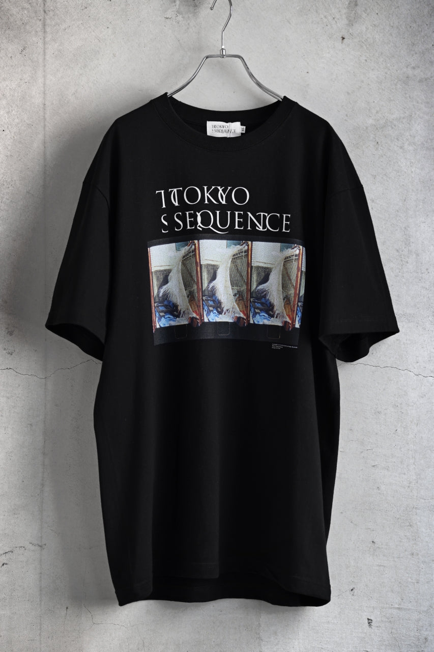 TOKYO SEQUENCE PH1 LOOPWHEEL TEE (BLACK)