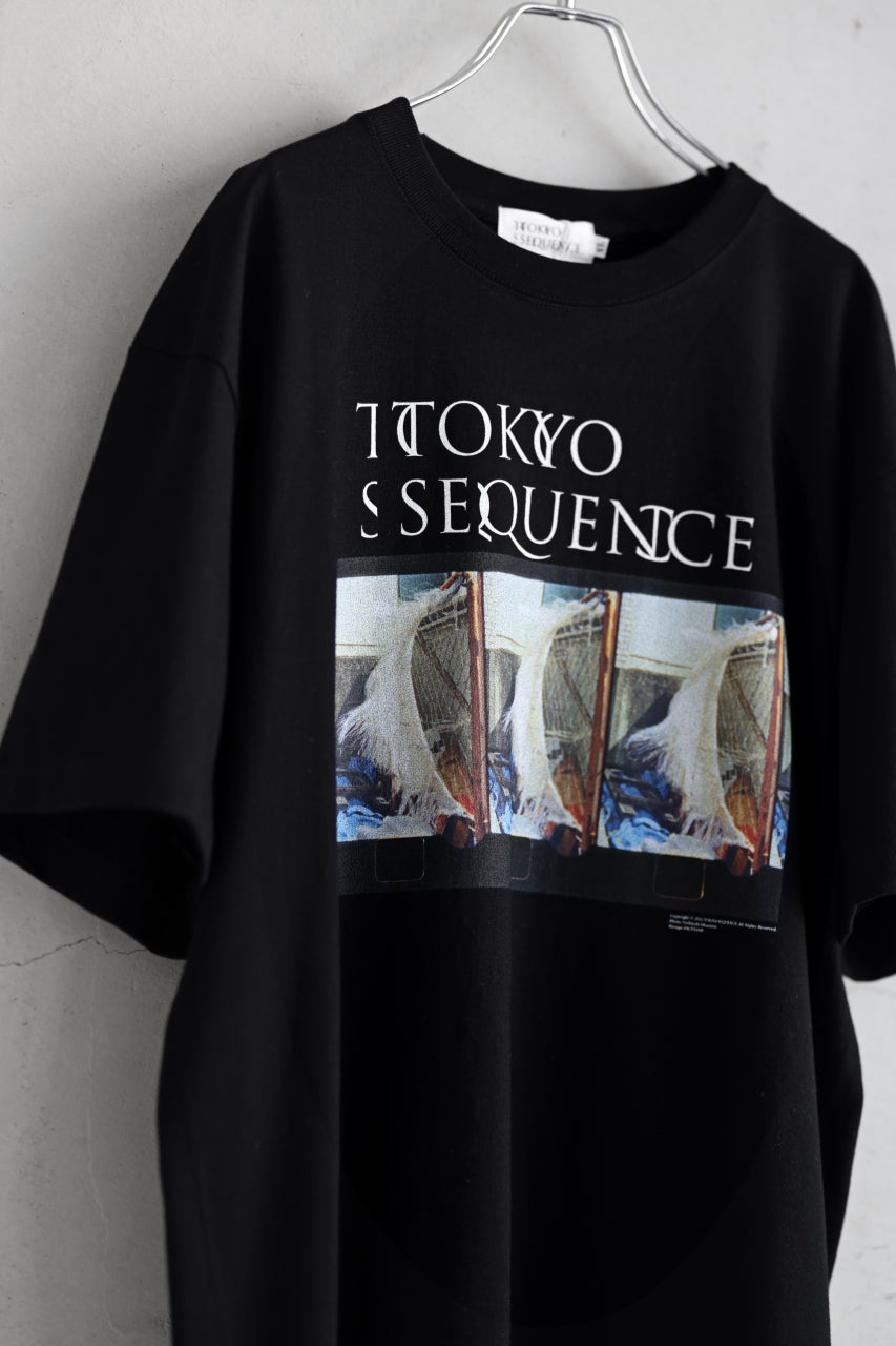 TOKYO SEQUENCE PH1 LOOPWHEEL TEE (BLACK)