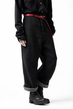 Load image into Gallery viewer, forme d&#39;expression Baggy 5 Pocket Pants (Black)
