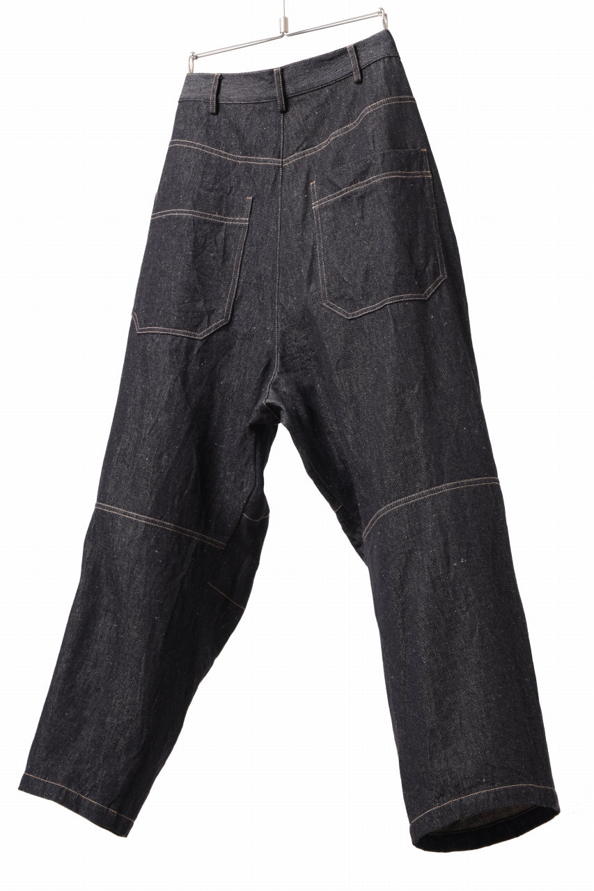 forme d'expression Baggy 5 Pocket Pants (Black Denim)