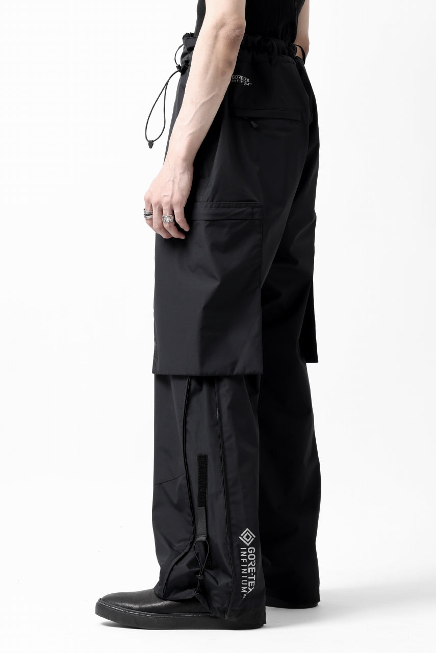 Load image into Gallery viewer, D-VEC x ALMOSTBLACK 6 POCKET TROUSERS / GORE-TEX INFINIUM 2L (BLACK)