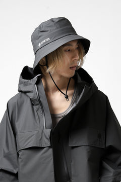 Load image into Gallery viewer, D-VEC x ALMOSTBLACK &quot;GORETEX PRODUCT 3L SHELL&quot; HAT (DARK GREY)