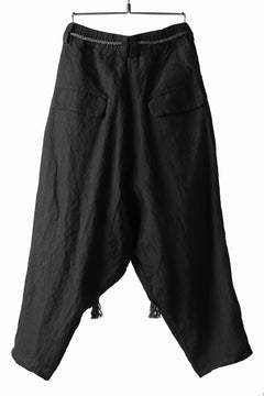 Load image into Gallery viewer, _vital exclusive low crotch tapered pants / organic linen