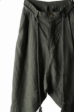 Load image into Gallery viewer, _vital exclusive low crotch tapered pants / organic linen