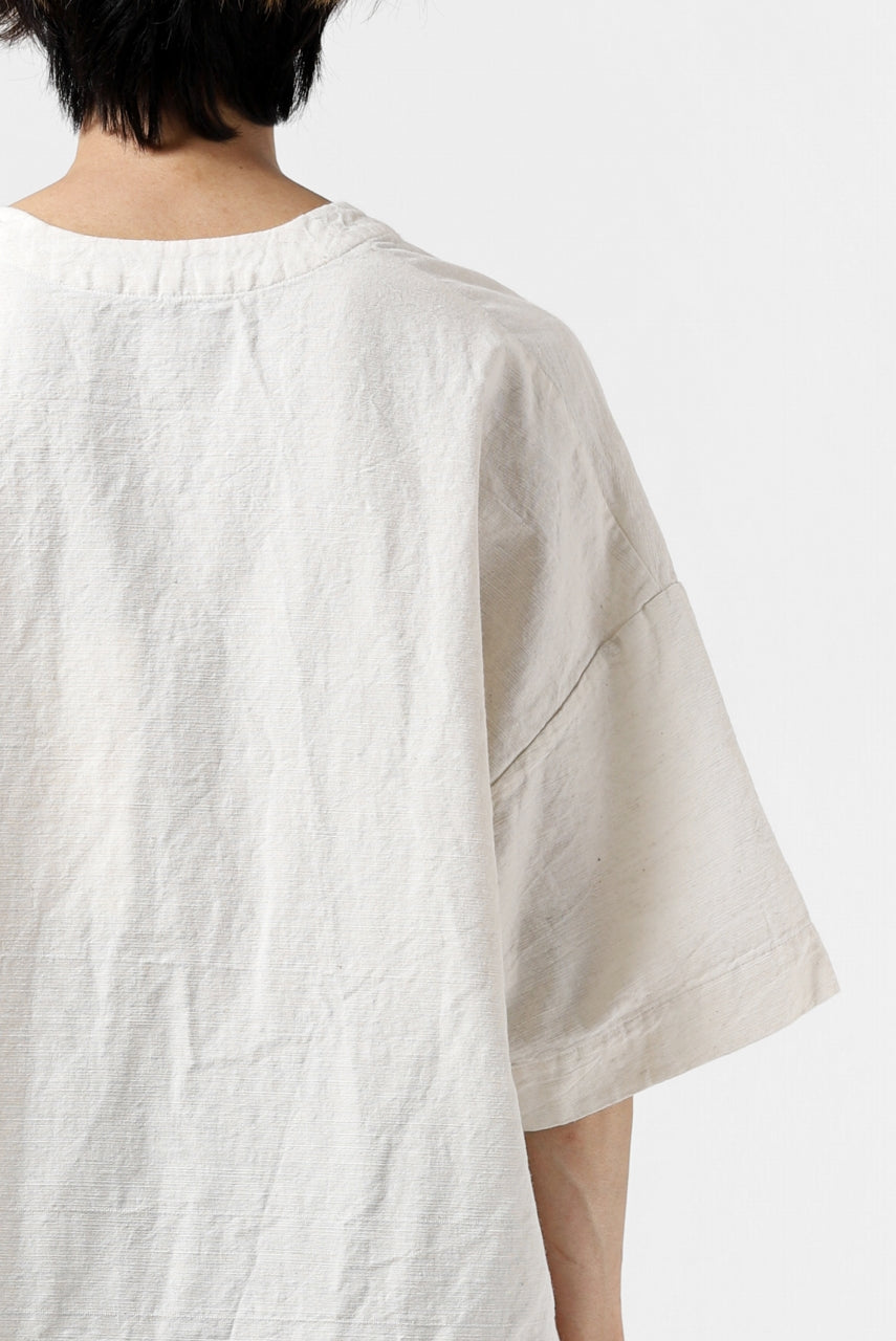 _vital exclusive minimal tunica tops / linen organic slub (IVORY)