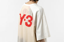 画像をギャラリービューアに読み込む, Y-3 Yohji Yamamoto LAYERED BACK LOGO TOPS / COTTON JERSEY (MULTI BEIGE)