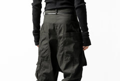 Load image into Gallery viewer, RUNDHOLZ DIP LOW CROTCH TAPERED POCKET TROUSERS (PINE*DARK KHAKI)