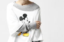 画像をギャラリービューアに読み込む, FACETASM × DISNEY Collaboration MICKEY DOCKING LAYER TOPS (WHITE)