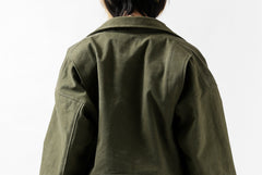 Load image into Gallery viewer, READYMADE MORTORCYCLE JACKET (GREEN / SIZE.1)