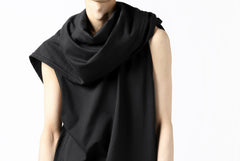 Load image into Gallery viewer, A.F ARTEFACT &quot;OVERLAP&quot; LAYERED LOOSEY TOPS (BLACK)