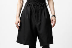 画像をギャラリービューアに読み込む, Y-3 Yohji Yamamoto ELEGANT THREE STRIPES TAILOR-SHORTS (BLACK)