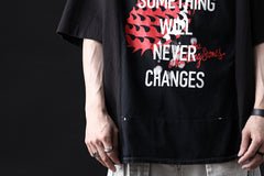 Load image into Gallery viewer, CHANGES VINTAGE REMAKE MULTI PANEL TEE (BLACK #9)