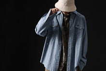 画像をギャラリービューアに読み込む, CHANGES VINTAGE REMAKE WESTERN SHIRT (INDIGO #C)