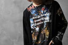 画像をギャラリービューアに読み込む, CHANGES VINTAGE REMAKE BOAT-NECK BAND L/S TEE (BLACK #D)