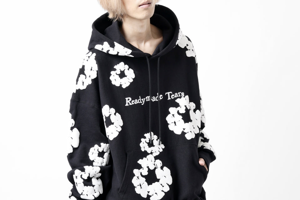 画像をギャラリービューアに読み込む, READYMADE x DENIM TEARS COTTON WREATH HOODIE (BLACK)