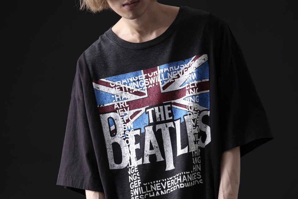 画像をギャラリービューアに読み込む, CHANGES VINTAGE REMAKE MULTI PANEL TEE (BLACK #1)