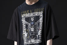 画像をギャラリービューアに読み込む, CHANGES VINTAGE REMAKE MULTI PANEL TEE (BLACK #12)