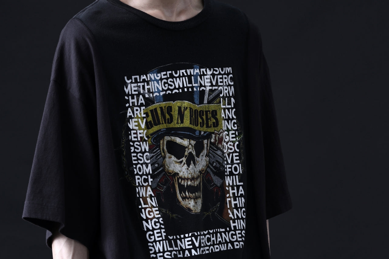 CHANGES VINTAGE REMAKE MULTI PANEL TEE (BLACK #11)