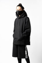 画像をギャラリービューアに読み込む, Y-3 Yohji Yamamoto 3-STP HOODIE PARKA / FRENCH TERRY (BLACK)