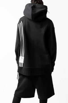 画像をギャラリービューアに読み込む, Y-3 Yohji Yamamoto 3-STP HOODIE PARKA / FRENCH TERRY (BLACK)