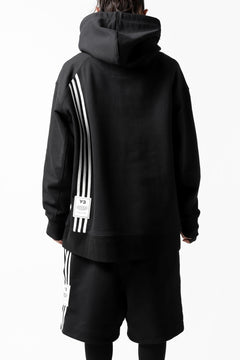 画像をギャラリービューアに読み込む, Y-3 Yohji Yamamoto 3-STP HOODIE PARKA / FRENCH TERRY (BLACK)