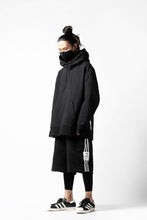 画像をギャラリービューアに読み込む, Y-3 Yohji Yamamoto 3-STP HOODIE PARKA / FRENCH TERRY (BLACK)