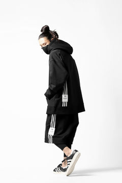 画像をギャラリービューアに読み込む, Y-3 Yohji Yamamoto 3-STP HOODIE PARKA / FRENCH TERRY (BLACK)