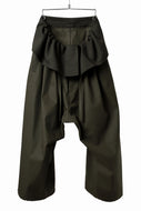 Y's BANG ON! No.166 THAI PANTS / HIGH DENSITY GABARDINE COTTON (KHAKI)