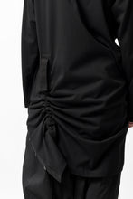 Load image into Gallery viewer, Y&#39;s BANG ON! No.170 TAPE AJUST DRAPE LONG TOPS / 28G BASIC COTTON JERSEY (BLACK)