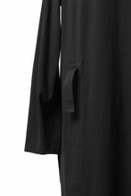 Load image into Gallery viewer, Y&#39;s BANG ON! No.170 TAPE AJUST DRAPE LONG TOPS / 28G BASIC COTTON JERSEY (BLACK)