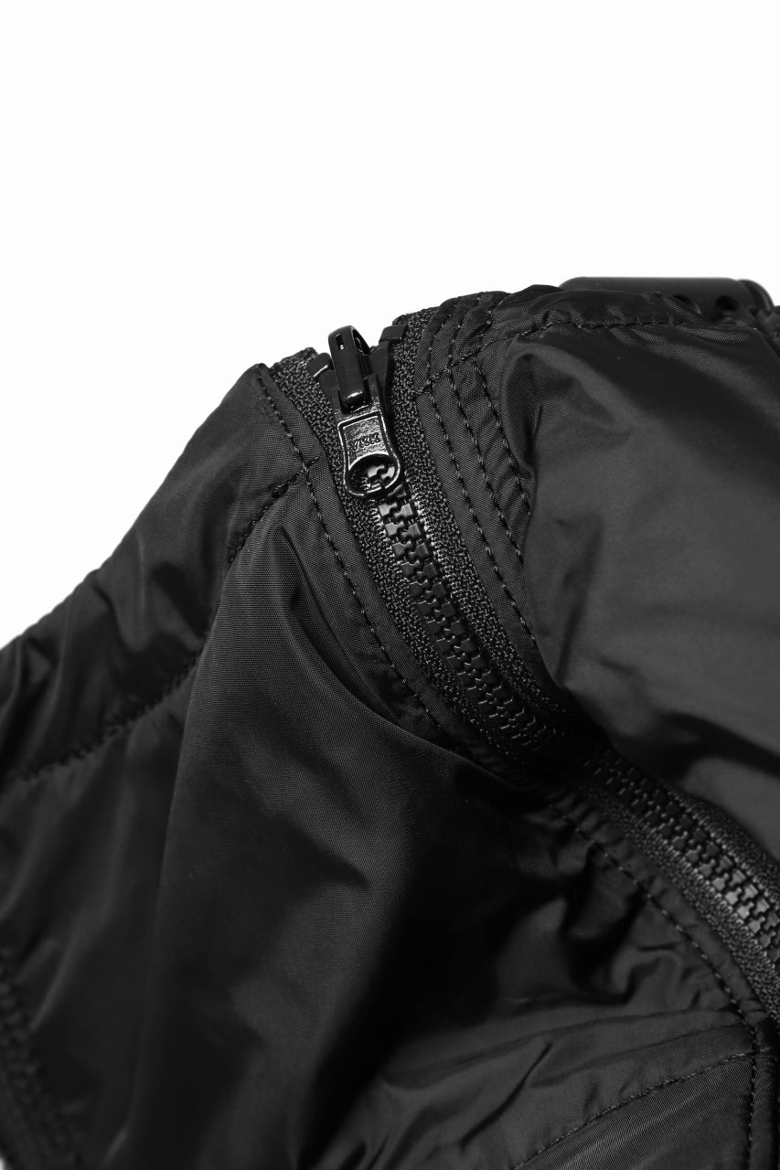 Y's BANG ON! No.117 REVERSIBLE NYLON TWILL HOODED BLOUSON (BLACK) ※